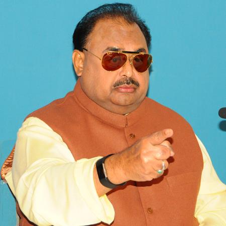 ALTAF HUSSAIN SLAMS PAKISTAN GOVERNMENT ON REMOVAL OF AN AHMEDI FROM EAC