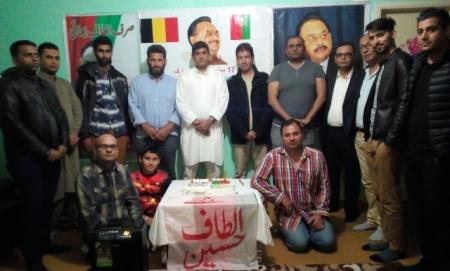 MQM Belgium Celebrates 64th Birthday Of Father Of The Mohajir Nation QeT Altaf Hussain