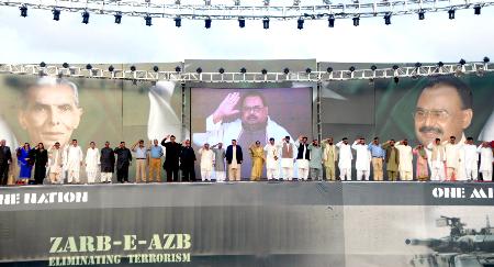 Album4: Rise For Army, MQM's Historical Solidarity Gathering With The Armed Forces Of Pakistan At Karachi
