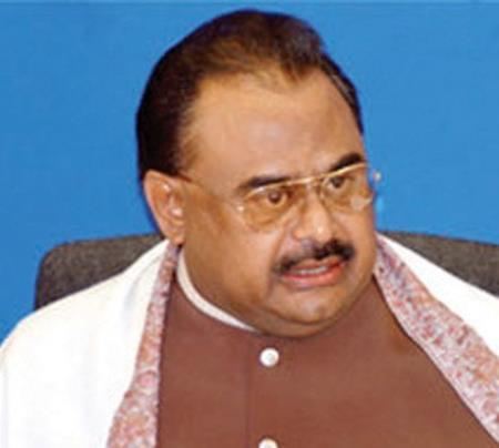 Altaf Hussain asks MQM office-bearers and workers to hold protest demonstrations on the killing of District Sialkot vice-president
