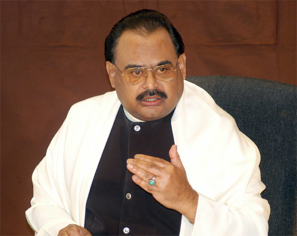 Altaf Hussain asks workers to show patience and cancel all scheduled demonstrations