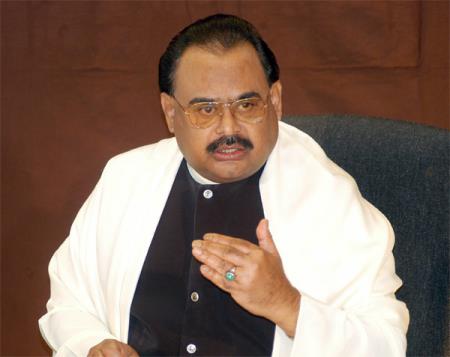 Altaf Hussain greets Christian community on the occasion of Christmas.