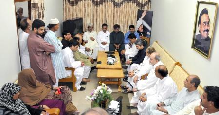 Altaf Hussain conveys Greetings and Best Wishes to MQM workers and officer bearers on Eid Day