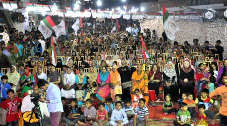 Pictures: Corner Meeting Of Mqm In Liquatabad Karachi