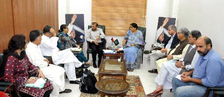 HRCP delegation visits Nine-Zero