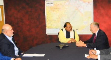 DAWN: ''Altaf Hussain meets Khan of Kalat, US Congressman Dana Rohrabacher in London''