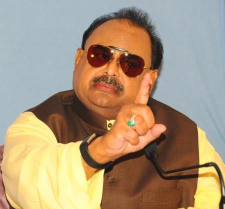 ALTAF HUSSAIN SAYS NOT AGAINST PAKISTAN BUT WANT TO SEE IT A LAND OF BLESSINGS FOR ALL