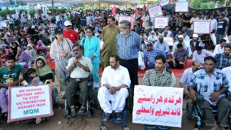 Album2 Day 3: MQM Workers & Supporters Gathered At Numaish Karachi To Show Solidarity With QET Altaf Hussain  