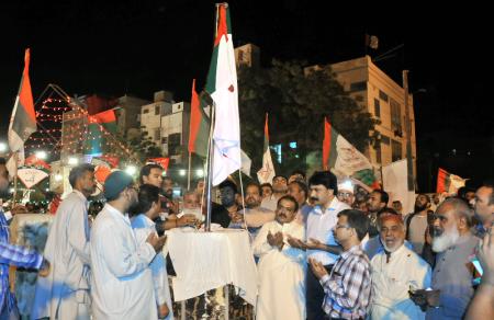 MQM Election Campaign and Corner Meetings in NA-246 continues