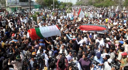 Album2: Funeral Of Martyred MQM Workers held at Mazare-Quaid Karachi  