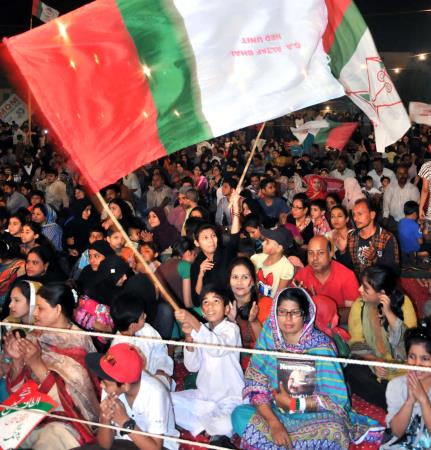 Election Activities in Jinnah Ground continues for By-Election NA-246