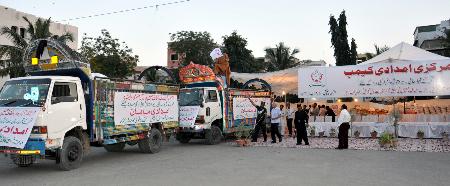 PhotoAlbum: KKF's 2nd Consignment of Relief goods 4 Famine Hit Thar Victims