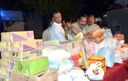 خدمت خلق فاؤنڈیشن کے زیر اہتمام زلزلہ متاثرین کیلئے امدادی سامان اور غذائی جناس جمع کرانے اور انہیں زلزلہ سے  متاثرہ علاقوں میں بھیجنے کا سلسلہ جاری ہے 