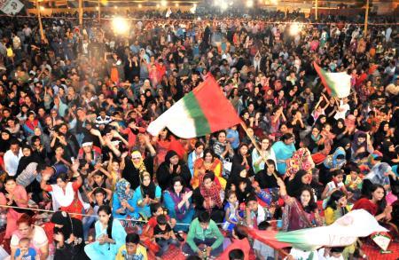MQM Election Activities continues with big Public gathering in Jinnah Ground