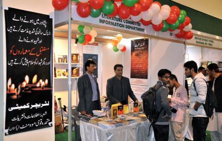 Literature committee sets up stall at international book fair 