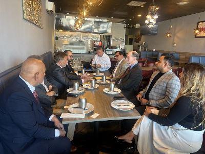 ایم کیوایم کے اعلیٰ سطحی وفد کی امریکی کانگریس کی امورخارجہ کمیٹی کے سینئر رکن کانگریس مین بریڈشرمین سے ملاقات 