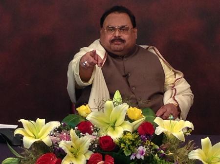 Exclusive Pictures Of Founder & Leader MQM Altaf Hussain 