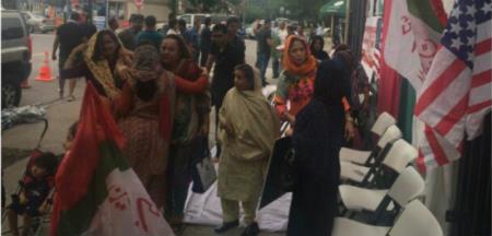 کراچی میں انسانی حقوق کی خلاف ورزیوں اور مہاجروں کی نسل کُشی کے خلاف ایم کیو ایم امریکہ شکاگو کے زیر اہتمام علامتی بھوک ہڑتال اور مظاہرہ