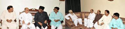 MQM delegation meets Ulema to discuss sectarian harmony