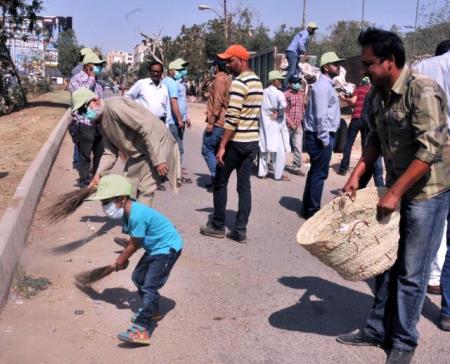 متحدہ قومی موومنٹ کی ’’صاف کراچی مہم ‘‘ کاتیسر ا دن ، شہر کے متعدد علاقے صاف ستھرے دکھائی دینے لگے 