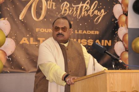 I'M ONLY AGAINST THE CORRUPT, OPPRESSIVE SYSTEM IN PAKISTAN: ALTAF HUSSAIN