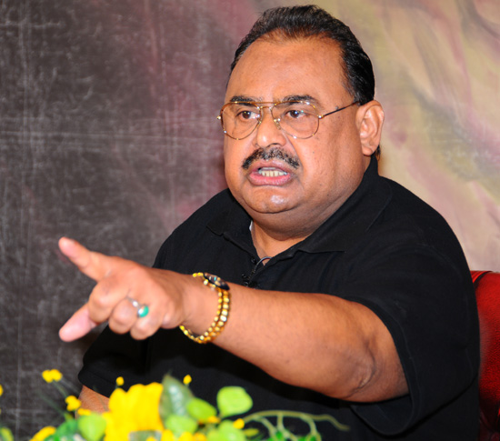 Eid-ul-Azha teaches gives us the message to sacrifice everything for seeking pleasure of Allah: Altaf Hussain