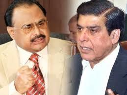 Altaf Hussain talks to Raja Pervaiz Ashraf on telephone