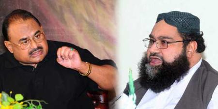 Hafiz Tahir Ashrafi offers condolences to Altaf Hussain on the killings of MQM sympathizers in bomb blast