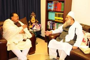 Altaf Hussain congratulates Maulana Tanveer-ul-Haque on becoming MQM’s senator