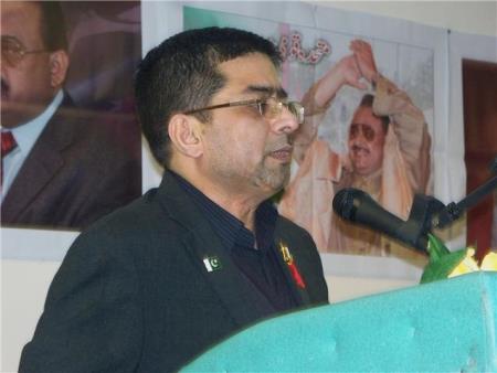 MQM's Dr Danish demands lifting ban on Altaf Hussain's speech