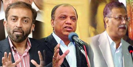 MQM leaders Dr. Farooq Sattar, Senator Babar Ghori and Adil Siddiqui called Christian leaders Bihop Samual Robert and Bishop Daniel 