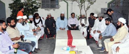 جماعت اہلسنت کراچی و تحریک عوام اہلسنت نے ضمنی انتخاب برائے این اے 246کی نشست پر نامزد ایم کیوایم کے امیدوار کنو رنوید جمیل ایڈووکیٹ کی مکمل حمایت کا اعلان کردیا