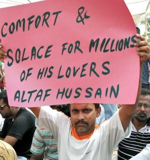 Album2 Day 2: MQM Workers & Supporters gathered at Numaish Karachi to Show Solidarity with QET Altaf Hussain 