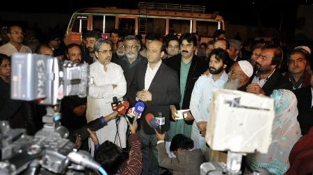 Album2: MQM Protests at CM House Against Unlawful Arrest Of Fahad Aziz from his Wedding Procession