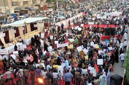 کراچی سمیت سندھ بھر میں پانی کے مصنوعی بحران کے خلاف متحدہ قومی موومنٹ نے احتجاجی مظاہروں کا آغاز کردیا
