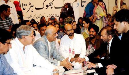 The News: Will do everything to keep MQM part of assemblies: Khursheed