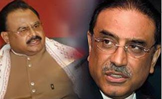 Asif Ali Zardari terms Altaf Hussain arrest a sensitive matter