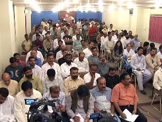 MQM Quaid Altaf Hussain Press Conference: slams PM’s remark about Karachi Killings