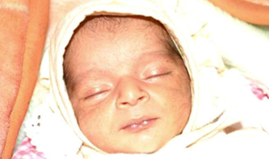 Syed Masood Ali Shaheed's (Martyr) son only Seven days old